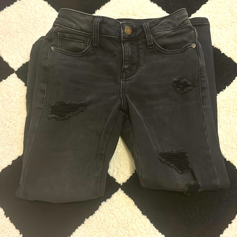 Girls skinny black jeans